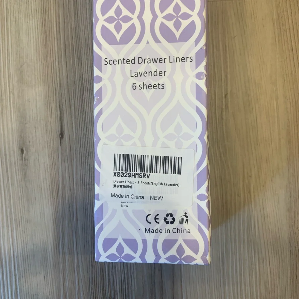 Scented Drawer Liners English Lavender (6 sheets)